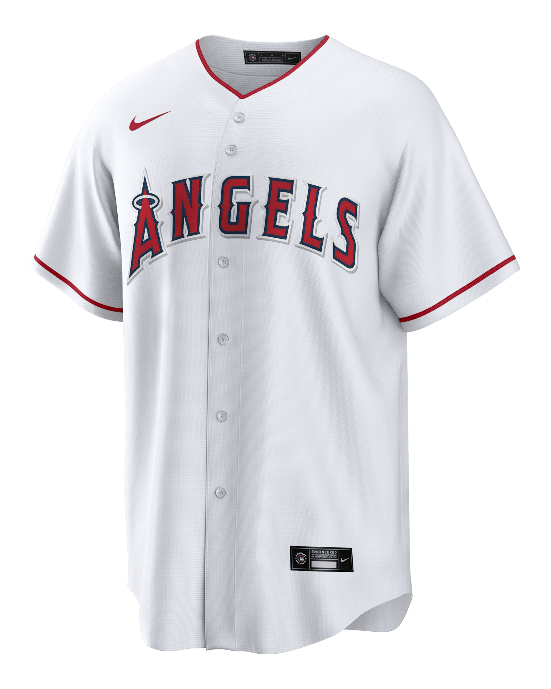 応援グッズ Los Angeles Angel Mike Trout '22 Uniform Men's Los Angeles Angels Mike Trout Nike White Home Replica